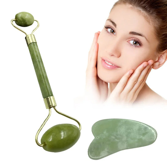 Herramienta para masaje facial "Gua Sha"